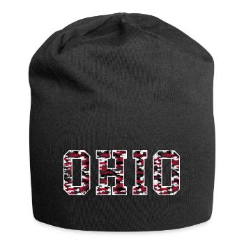 Ohio camoflague - Jersey Beanie - black - Front