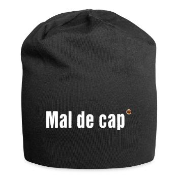 OBV – Mal de cap - Bonnet en jersey - noir - Devant