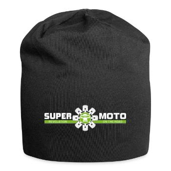 SUPER MOTO Monkey Circle - Jersey Beanie - black - Front