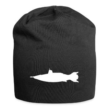 Fantasie Unterseeboot, Silhouette - Jersey-Beanie - Schwarz - Vorne
