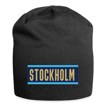 Stockholm - Jersey Beanie - black - Front