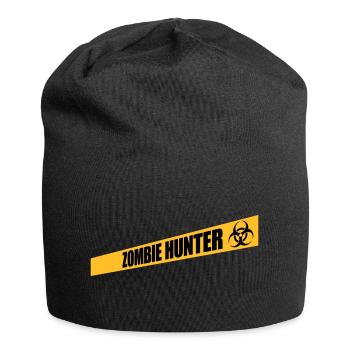 zombie hunter Halloween quote - Jersey Beanie - black - Front