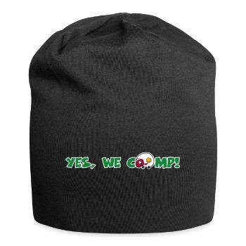 Wohndose2 - Jersey-Beanie - Schwarz - Vorne