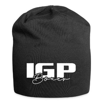 IGP BOXER Wilsigns Hundesport Hunde Hund Geschenke - Jersey-Beanie - Schwarz - Vorne
