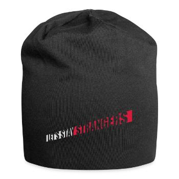 Citation Restons Strangers - Bonnet en jersey - noir - Devant