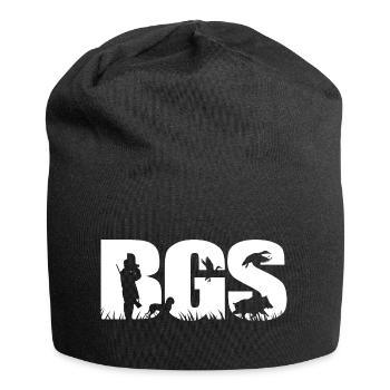 BGS Bavarian Mountain Scent Hound Hunting Wilsigns - Jersey Beanie - black - Front