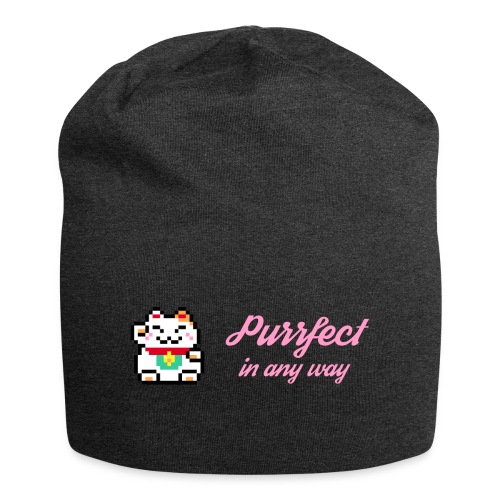 Purrfect in any way (Pink) - Jersey Beanie