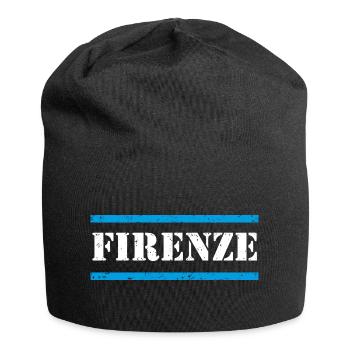 Florenz - Jersey-Beanie - Schwarz - Vorne