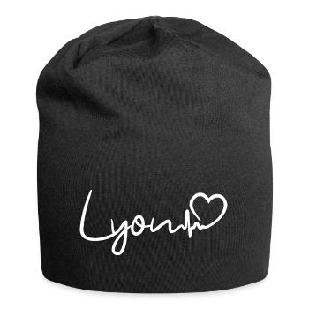 Lyon heartbeat - Jersey Beanie - black - Front