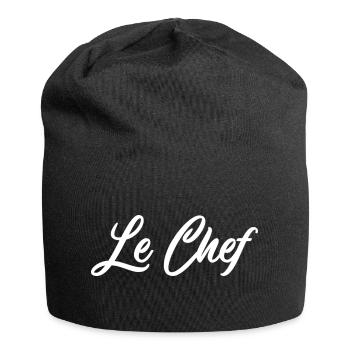 Le Chef - Bonnet en jersey - noir - Devant