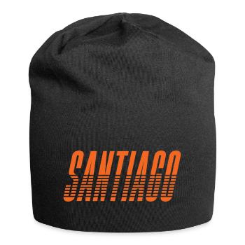 Santiago - Jersey Beanie - black - Front