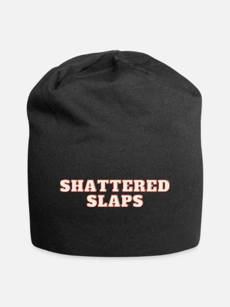 nite 8 - Jersey-Beanie - Schwarz