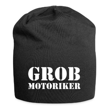 Grobmotoriker - Jersey-Beanie - Schwarz - Vorne