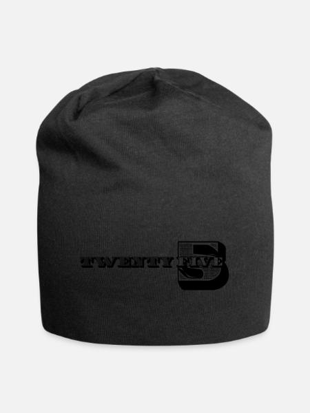 25. Geburtstag Geschenkideen für Ihn Herren Hemd - Jersey-Beanie - Schwarz