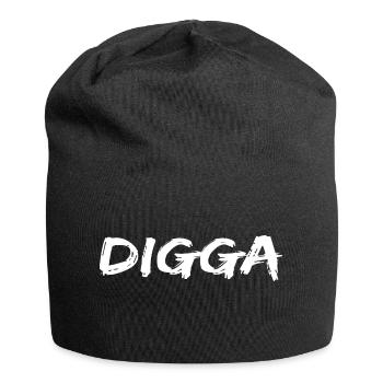 Digga Design - Jersey Beanie - black - Front