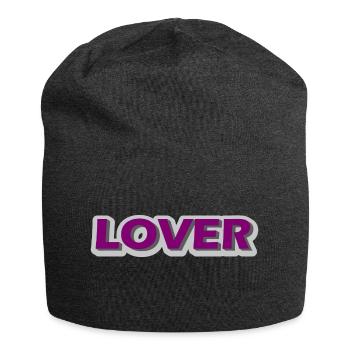 Lover - Jersey Beanie - charcoal grey - Front