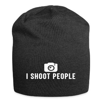 I shoot People - Jersey-Beanie - Anthrazit - Vorne