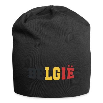 Belgium Soccer Team - Belgien - Belgie - Jersey Beanie - black - Front