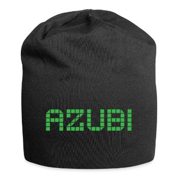 Azubi Tshirt 2 23 gruen - Jersey-Beanie - Schwarz - Vorne