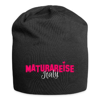 Maturareise Italien 2023 Team Shirt Geschenk - Jersey-Beanie - Schwarz - Vorne