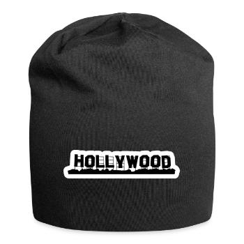 Hollywood - Jersey Beanie - black - Front