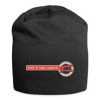 Spirit of Sankt Augustin - Handcrafted - Jersey Beanie - black - Front