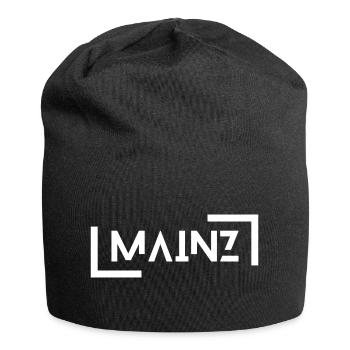 Mainz - Jersey-Beanie - Schwarz - Vorne