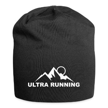 Trail Run Ultra Running Mountain Trekking Running - Jersey Beanie - black - Front