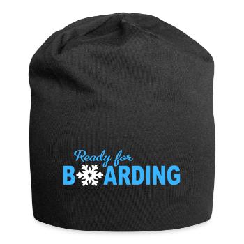 Snowboard - Jersey-Beanie - Schwarz - Vorne