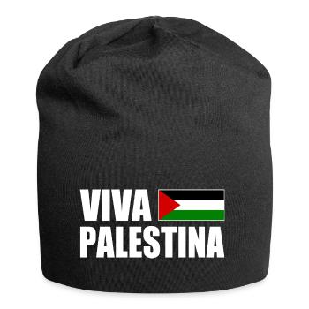 Viva palestina - Jersey-Beanie - Schwarz - Vorne