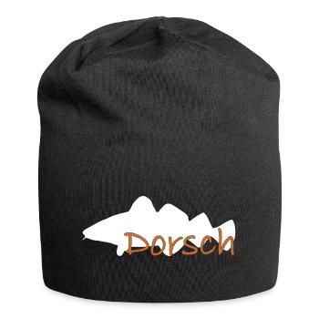 Morue blanche - Bonnet en jersey - noir - Devant
