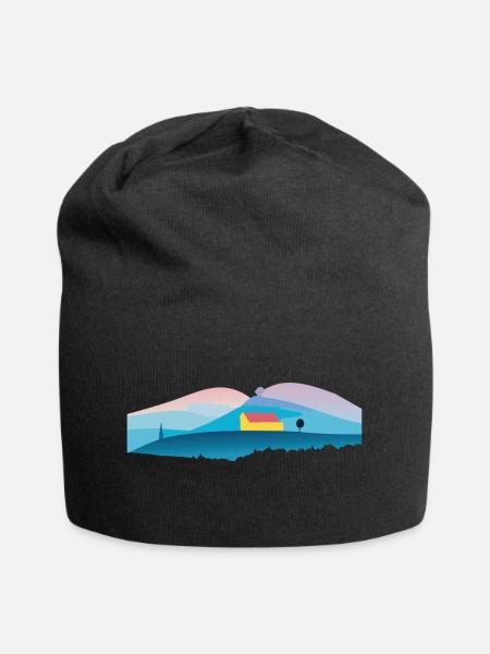 La Maison du Ciel - Bonnet en jersey - noir