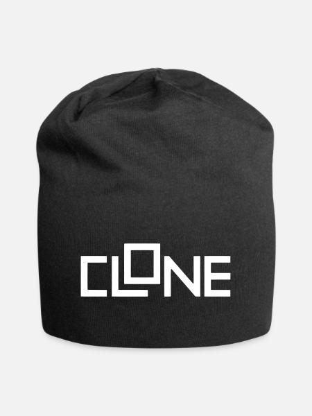 Clone - Jersey-Beanie - Schwarz