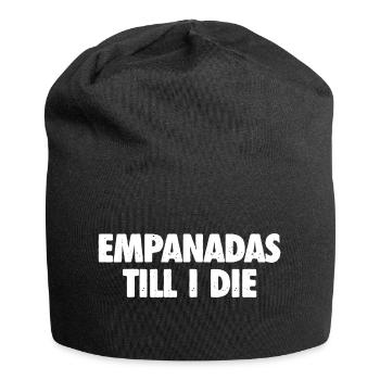 Empanadas - Perfect gift for foodies - Jersey Beanie - black - Front