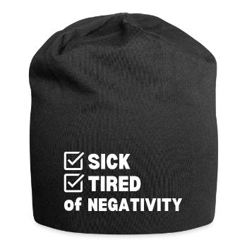 Sick and Tired - Jersey Beanie - black - Front