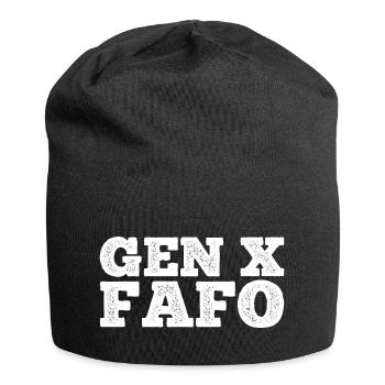 Gen X FAFO Generation X - Jersey Beanie - black - Front
