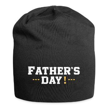 FATHER'S DAY - Jersey Beanie - black - Front
