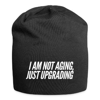 Funny Birthday Sayings - Jersey Beanie - black - Front
