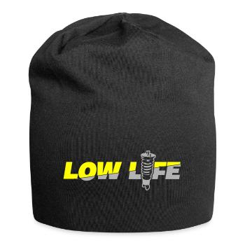 Low Life Gewinde - Jersey-Beanie - Schwarz - Vorne