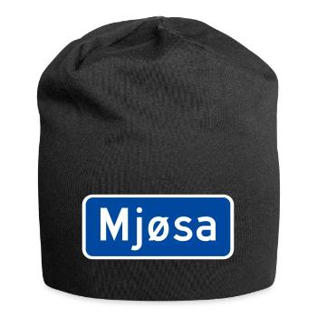 Lake Mjøsa - Jersey Beanie - black - Front