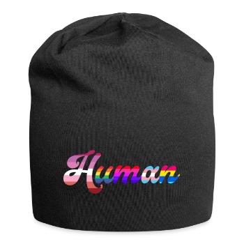 Menschenrechte LGBTQ Gleichstellung Geschlecht - Jersey-Beanie - Schwarz - Vorne