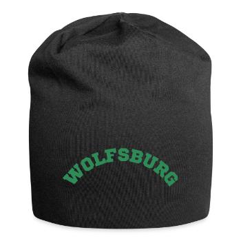 Wolfsburg - Jersey-Beanie - Schwarz - Vorne