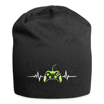 Gamer Video Games Console Gaming Birthday Gaming - Jersey Beanie - black - Front