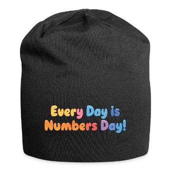 NOMBRE JOUR - Bonnet en jersey - noir - Devant
