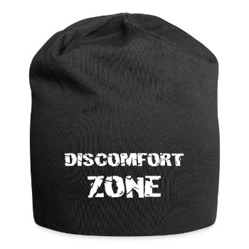 ZONE D’INCONFORT - Bonnet en jersey - noir - Devant