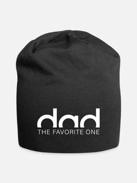 dad – the favorite one. - Jersey-Beanie - Schwarz