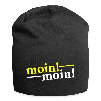 Moin Moin Salutations - Bonnet en jersey - noir - Devant