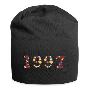 Fleurs 1997 - Bonnet en jersey - noir - Devant