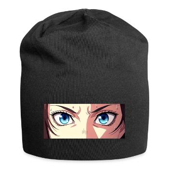 Anime Eyes Blue Iris Manga Fan - Bonnet en jersey - noir - Devant