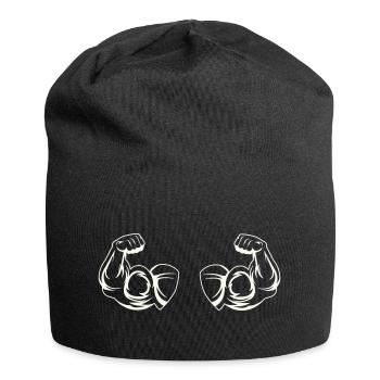 Biceps Fitness - Bonnet en jersey - noir - Devant